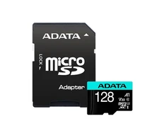 Atminties kortelė ADATA | Premier Pro | UHS-I U3 | 128 GB | micro SDXC | Flash atminties klasė 10 | su adapteriu