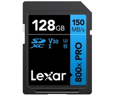 Lexar | Atminties kortelė | Professional 800x PRO | 128 GB | SDXC | Flash atminties klasė UHS-I