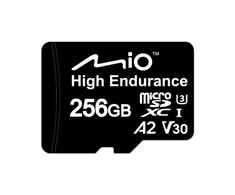 Atminties kortelė Mio High-Endurance | 256 GB | MicroSD | Flash atminties klasė UHS-I
