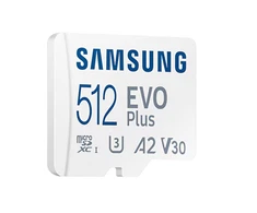 Atminties kortelė Samsung EVO PLUS microSDXC 512GB UHS-I U3