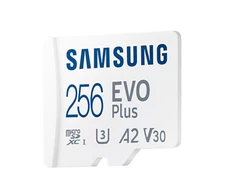 Atminties kortelė Samsung EVO PLUS microSDXC 256GB UHS-I U3