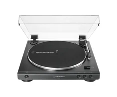 Visiškai automatinis patefonas su diržine pavara Audio Technica AT-LP60XBK