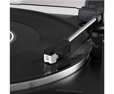 Visiškai automatinis patefonas su diržine pavara Audio Technica AT-LP60XBK