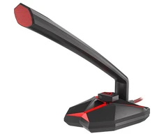 Natec Genesis Gaming mikrofonas Radium 200 USB 2.0, Juodas ir raudonas