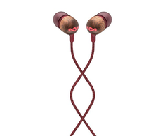 Ausinės Marley | Earbuds | Smile Jamaica | su laidu | į ausis įkišamos | Mikrofonas | Raudona