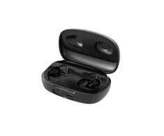 Ausinės Natec Earphones, Soho, TWS, Belaidės, Mikrofonas, Juodas | Natec | True Earbuds | Soho | į ausis įkišamos | Mikrofonas | Juodas | Belaidės