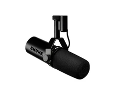 Shure | Dinaminis vokalinis mikrofonas su įmontuotu pirminiu stiprintuvu | SM7DB | Juodas
