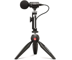 Shure Motiv MV88+DIG mikrofonas, juodas