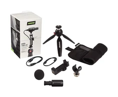 Shure Motiv MV88+DIG mikrofonas, juodas