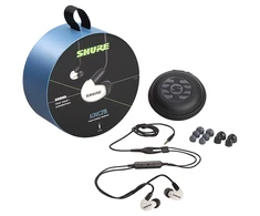 Ausinės Shure Aonic 215 SE215, su mikrofonu, Baltos