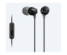 Į ausis įdedamos ausinės Sony MDR-EX15APB,  Juodos