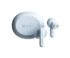 Ausinės Sudio Earbuds | A3 Pro | Bluetooth | į ausis įkišamos | Mikrofonas | Powder Mėlyna | Noise canceling | Belaidės
