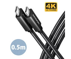 AXAGON | SPEED + USB-C, USB 20 Gbps laidas, 0,5 m | BUCM32-CM05AB | USB C tipo į USB C tipo