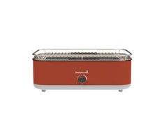 Barbecook BC-ELE-1001 | Electric Grilis E-Carlo | Table | 2500 W | Raudona