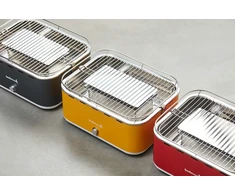 Anglinė lauko kepsninė Barbecook Carlo Yellow Sunshine, 44 x 33 x 21 cm | BC-CHA-1016 | Geltona