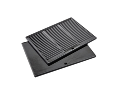 Barbecook | Dynamic Core Enamelled Cast Iron Cooking Griddle, 43 x 35 x 2 cm | BC-ACC-7126