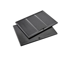 Barbecook | Dynamic Core Enamelled Cast Iron Cooking Griddle, 43 x 35 x 2 cm | BC-ACC-7126