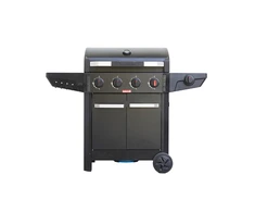 Barbecook Gas Barbecue Luca 412 with Cabinet and Sideburner, 145.4 x 60.3 x 112.3 cm | BC-GAS-3100
