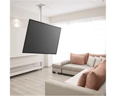 Barkan Flat/ Curved TV Ceiling Mount 3500 Lubinis laikiklis, Full motion, 29-63 ", Maksimalus svoris (talpa) 40 kg, Baltas