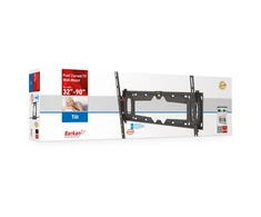 Barkan Flat/ Curved TV Wall Mount E410+ Sieninis laikiklis, Pakreiptas, 32-90 ", Maksimalus svoris (talpa) 60 kg, Juodas