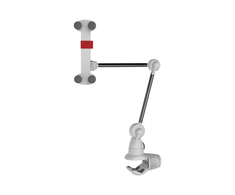 Laikiklis Barkan Portable, Foldable-Arm, Multi-Position Išmanusis telefonas &amp; Planšetė Mount T580 Other, Full motion, 4-12 ", Baltas