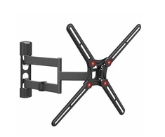 Laikiklis BARKAN BM343 13"-65" lygiam/lenktam TV, 4 lankstu, sieninis, juodas