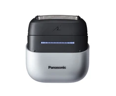 Įkraunamas elektrinis skustuvas „Panasonic“ | ES-CM3BKS503 | Veikimo laikas (maks.) 45 min. | Drėgnas ir sausas skutimas | Ličio jonų | Sidabrinis/Juodas