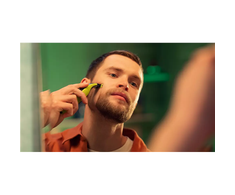 Barzdaskutė Philips OneBlade 360 QP2730/20, Pilkos/Žalios spalvos