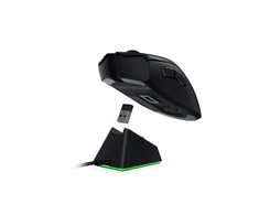 Belaidė Ergonominė Žaidimų Pelė Razer DeathAdder V2 Pro su įkrovimo doku ir USB belaidžiu imtuvu