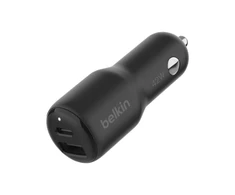 Belkinas | BOOST CHARGE 42w-30w USB-C PD PPS + 12w USB-A automobilinis įkroviklis, | CCB005btBK