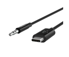 Belkin USB-C iki 3,5 mm garso kabelis, 0,9 m F7U079bt03-BLK