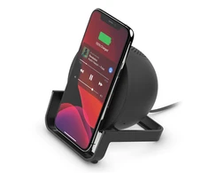 Belkin belaidžio įkrovimo stovas + garsiakalbis BOOST CHARGE Juodas