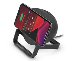 Belkin belaidžio įkrovimo stovas + garsiakalbis BOOST CHARGE Juodas