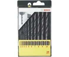 Grąžtas Bosch HSS-R Metal Drill Bit Set 10 pc(s)