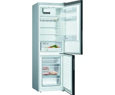Šaldytuvas Bosch KGV36VBEAS 4 serija, Juodos spalvos