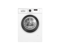 Bosch Skalbimo mašina | WGE0240ASN | Energy efficiency class A | Front loading | Skalbimo talpa 7kg | 1400 RPM | Gylis 59 cm | Plotis 60 cm | Ekranas | LED | Direct drive | Baltas
