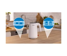 Virdulys Bosch MyMoment TWK2M161, spalva: balta