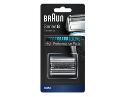 Barzdaskutė Braun | Shaver Replacement Head for Series 8, Sidabrinis | 83M