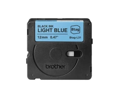 Brother BTAG-L31 | Juodas on Light Mėlyna | Btag
