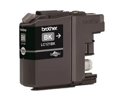 Brother LC-121BK rašalo kasetė, Juodas
