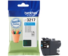 BROTHER LC3217C žydro rašalo kasetė, 550 psl.