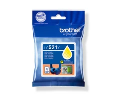 Brother LC521Y | Rašalo kasetės | Geltona