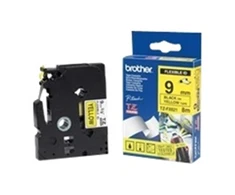 Brother BROLIS TZEFX621 9 Juodas ON Geltonas FLEX