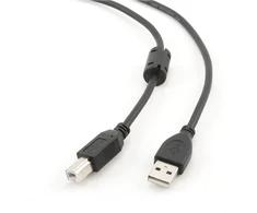 Cablexpert CCFB-USB2-AMBM-1.5M USB 2.0 kabelis spausdintuvui 1.5 m