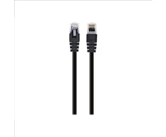 Cablexpert | Komutacinis laidas | UTP | Juodas RJ45 | RJ45