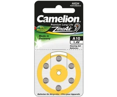 Camelion | A10/DA10/ZL10 | Zinc air cells | 6 pc(s)
