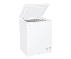 Candy | Šaldiklis | CCHH 145E | Energy efficiency class E | Chest | Free standing | Height 84.5 cm | Total net capacity 137 L | Baltas +DOVANA Hoover dulkių siurblys