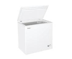 Candy | Šaldiklis | CCHH 200E | Energy efficiency class E | Chest | Free standing | Height 84.5 cm | Total net capacity 196 L | Baltas +DOVANA Hoover dulkių siurblys