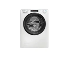 Candy Skalbimo mašina with dryer | CSOW44644TWMB6-S | Energy efficiency class A/E | Front loading | Skalbimo talpa 6kg | 1400 RPM | Gylis 45 cm | Plotis 60 cm | Ekranas | Digital | Drying system | Drying capacity 4kg | Steam function | Wi-Fi | Baltas +DOVANA Hoover dulkių siurblys