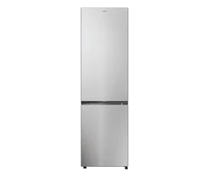 Candy Šaldytuvas | ECN2CQTEX206 | Energy efficiency class E | Free standing | Combi | Height 205 cm | No Frost system | Šaldytuvas net capacity 289 L | Šaldiklis net capacity 120 L | 38 dB | Stainless Steel